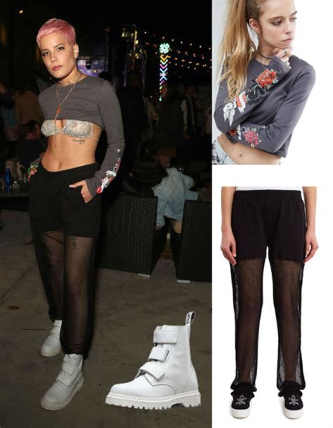 halsey outfits|images of kisyck halsey.